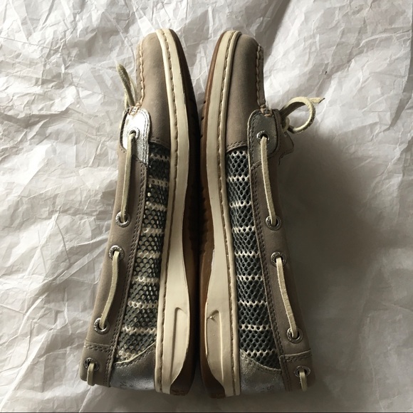 Sperry | Angelfish Breton Stripe Mesh Slip-On Boat Shoe - Picture 6 of 11